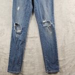 Levi's  721 High Rise Skinny Blue Jeans Distressed Women's Size 28 Photo 2