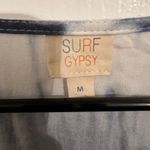 Surf Gypsy  Blue and White Tie-Dye Skirt Photo 3