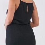 Clothing Obsessed Company Surplice Black Mini Dress Size 2X NWT Photo 1