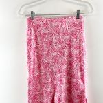 J.Crew Dandelion Satin Flare Tulip Midi Slip Skirt pink XS Photo 8