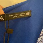 ZARA  BEAUTIFUL ROMPER SIZE L LENGTH 32” BIST 38” LONG SLEEVES COLOR BLUE Photo 3