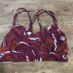 All In Motion  Printed Sports Bra Bralette Size Extra Large Photo 0