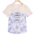 Anthropologie  Tie Dye Graphic T-Shirt Size XS. Photo 1