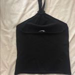 Banana Republic Banana Republican Elegant Black Halter Top Photo 3