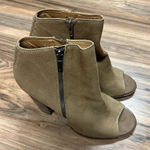 Lucky Brand  peep toe boots 8 Photo 0
