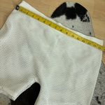 SKIMS White Marble Perforated Seamless Shorts Coverup Size 3X Photo 5