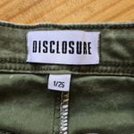 Disclosure Women Teen Army Green Jeans Pants 1/25 Cargo Big Pockets Street Wear Black Size undefined Photo 5