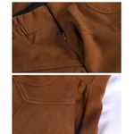 Tanming Long Faux Soft Suede Skirt Sz Sm Equestrian Western Southwestern Style Photo 7