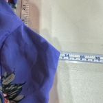 Charlotte Russe NWT Women's Floral Halter A Line Skater Dress Blue Size XS Photo 7