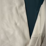 ALC Frank A.L.C. Vegan Leather Wide Leg Pants Size 6 Cream Photo 2