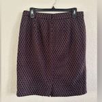 Loft Plum Quilted Pencil Skirt Photo 1