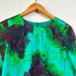 J.Crew | Bold Floral Silk Blouse sz 00 Photo 1