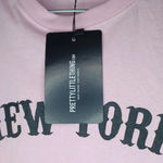Pretty Little Thing  baby pink New York t-shirt NWT Photo 4