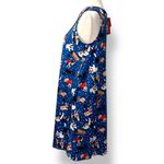Dress Works Sleeveless Shift Dress Patriotic Dogs NWT Size Small Photo 2