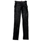 Spanx  Classic‎ Faux Leather Leggings Size Med Black Chic Moto Biker Photo 5