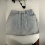 Divided  Light Blue Denim Mini Skirt Photo 1