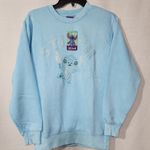 Disney  stitch women's blue size Medium sweatshirt Photo 0