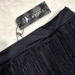 NWT Tavik Pernille Swim Bottom Slinky Rib in Black Photo 3