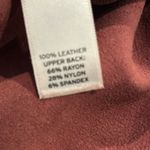 Trouve Brown Leather Blouse Size M Photo 3