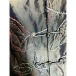 Chinese Embellished Top Womens Green Metal With Gold Bo Xi Hua Fu Size L Size L Photo 2