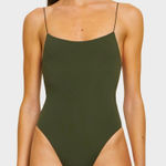 Glam  Classic Bodysuit- Olive Photo 0