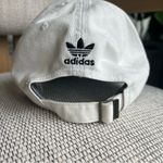 Adidas  Relaxed Strap Back Hat Baseball Cap Hat White Photo 2