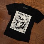 Hot Topic Genki Ghost Take Care 003 GG Girl & Model Ghost T-Shirt Tee Size Small Anime Photo 7