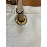 Michael Kors Jet Set Glossy White MK Signature Tote Bag Large Photo 11