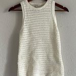 Madewell Crochet-Knit Crewneck Sweater Tank Size XS Photo 0