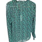 Rebecca Taylor NWT Climbing Rose Silk-Blend Blouse Photo 8