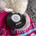 Robin Ruth  Chicago Beanie - Magenta and Light Blue Photo 1