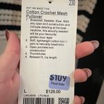 Lululemon  Cotton Crochet Mesh Pullover Photo 1