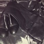 House of Harlow 1960 39.5 knee fringes boots Size 8.5 Photo 1
