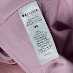 Athleta Run With It Textured 3.5" Shorts in Space Dye Begonia 3X NWT Photo 4