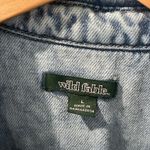 Wild Fable Light Blue Oversized Denim Jacket Photo 4
