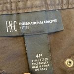 INC International Concepts Dark Brown Cotton Cropped Capri Pants Women’s Size 4P Photo 2