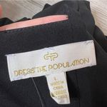 Dress the Population  Drew Long Sleeve Body Con Dress L black Photo 4