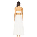Revolve MORE TO COME Mora Maxi Skirt Set in White Photo 2