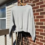 Aerie  Green Ribbed Crewneck Women's Medium Photo 1