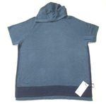 Lululemon NWT Opened Up Poncho in Iron Blue True Navy Knit Sweater M/L $148 Photo 0