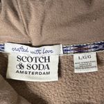 Scotch & Soda  Brown Hoodie with Graphic Photo 2