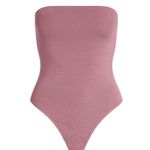 SKIMS Smooth Layers Strapless Bodysuit in Redwood, Size Large Photo 4
