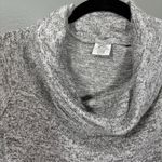 Hello Mello Women's Gray Cowl Neck Sweatshirt Photo 3