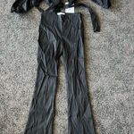 hosbjerg elora tie back buckle crop top Black Size 4 Photo 5