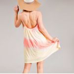 Pink Orange Yellow Tie Dye Sun Dress Fully Lined Size undefined Photo 6