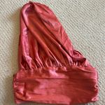 Satin Pink One Shoulder Top Photo 1