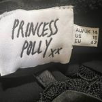 Princess Polly Black Roman Mini Dress Photo 4