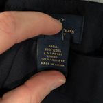 Brooks Brothers EUC Caroline Fit Wool Dress Pants Women's 10P Straight Leg Black Photo 5