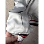 EXPRESS Vintage Bomber Jacket Women's Size XS Y2K 2000s Paris Hilton Roses Photo 3