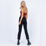 Princess Polly Charleston Denim Jeans Black Photo 3